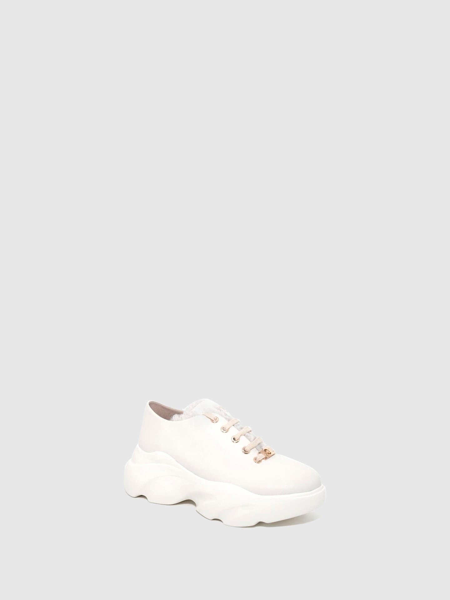 PARODI SHOES Ténis com Atacadores 96/ASTI Branco